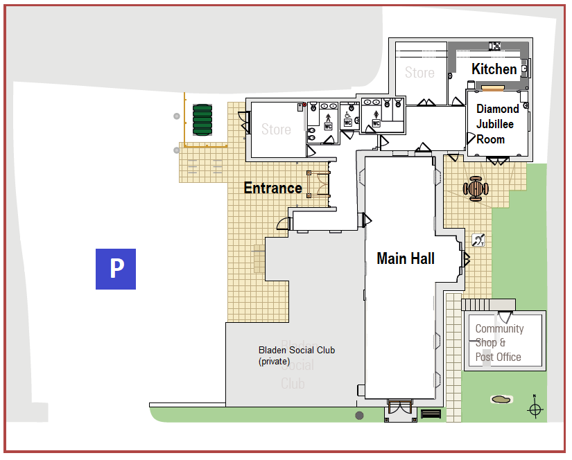 Village Hall Floorplan
